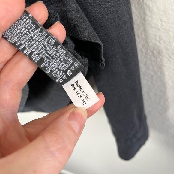 Ralph Lauren Black Label Mens Long Sleeve Cotton Polo Shirt Charcoal Black Small - Picture 11 of 11